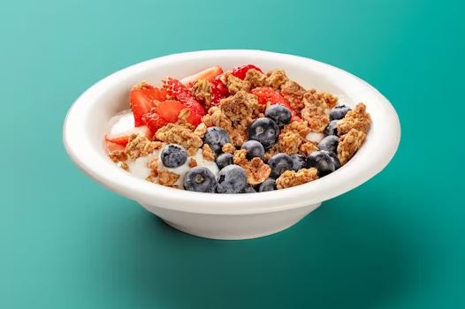 Honey Berry Yogurt Crunch