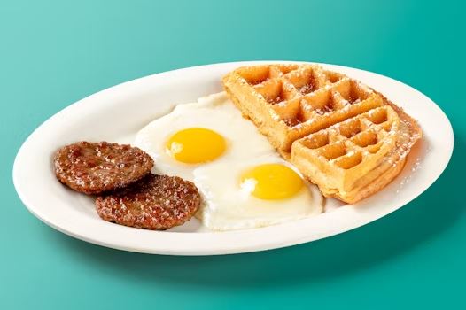 Little Waffle in the Hen House