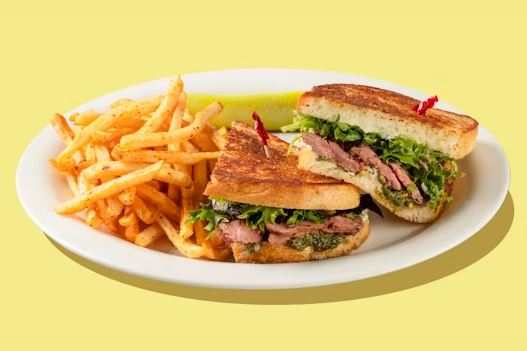Eggs Up Grill Chimi Steak Sandwich Price, Nutrition and Allergen Information Chimi Steak Sandwich