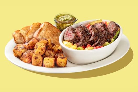 Eggs Up Grill Chimi Steak Scrambler Price, Nutrition and Allergen Information Chimi Steak Scrambler